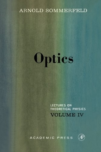 Optics volume lectures on - optics,,