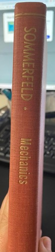 Arnold sommerfeld mechanics - arnold,